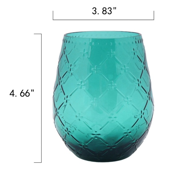 The Pioneer Woman Wishful Winter Tritan Holiday Stemless Wine Glass - Plastic - Picture 7 of 8